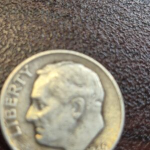 1946 Roosevelt Dime – First-Year Issue – 90% Silver U.S. Coin