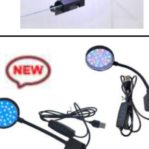 Lifegard 2.5-Inch Full Spectrum Clip-On USB LED Aquarium Light