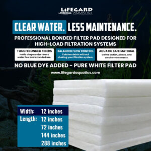 Lifegard Bonded Filter Pad Prefilter – 24 x 15 Inch