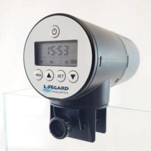 Lifegard IntelliFeed Programmable Aquarium Fish Feeder – Rechargeable